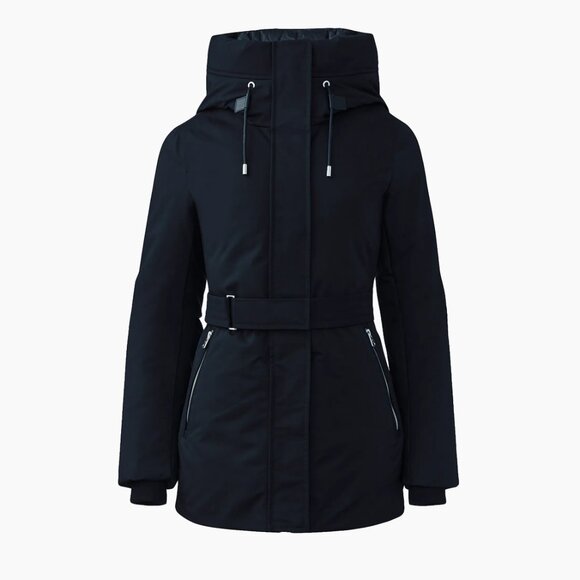 NWT JENI-F 2-in-1 down parka with removable bib in Black Brand New in Bag - Picture 2 of 8